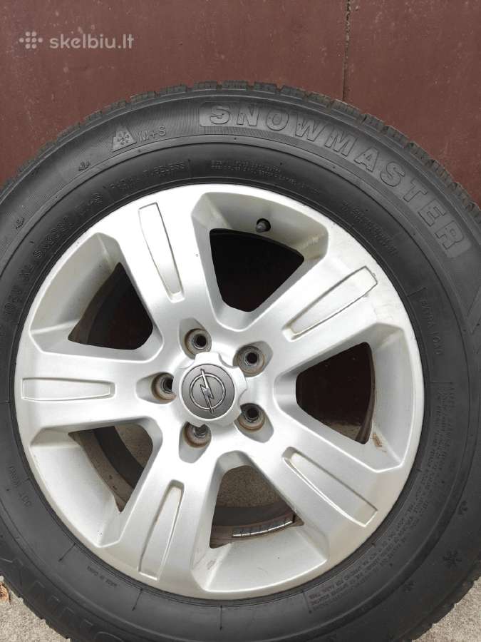 Originalūs Opel Antara lieti ratlankiai - nuotraukos Nr. 5