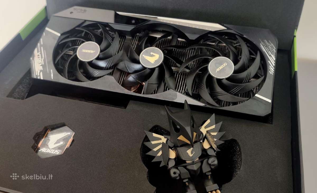 Gigabyte Aorus Geforce Rtx 3080 Xtreme 10g - nuotraukos Nr. 2