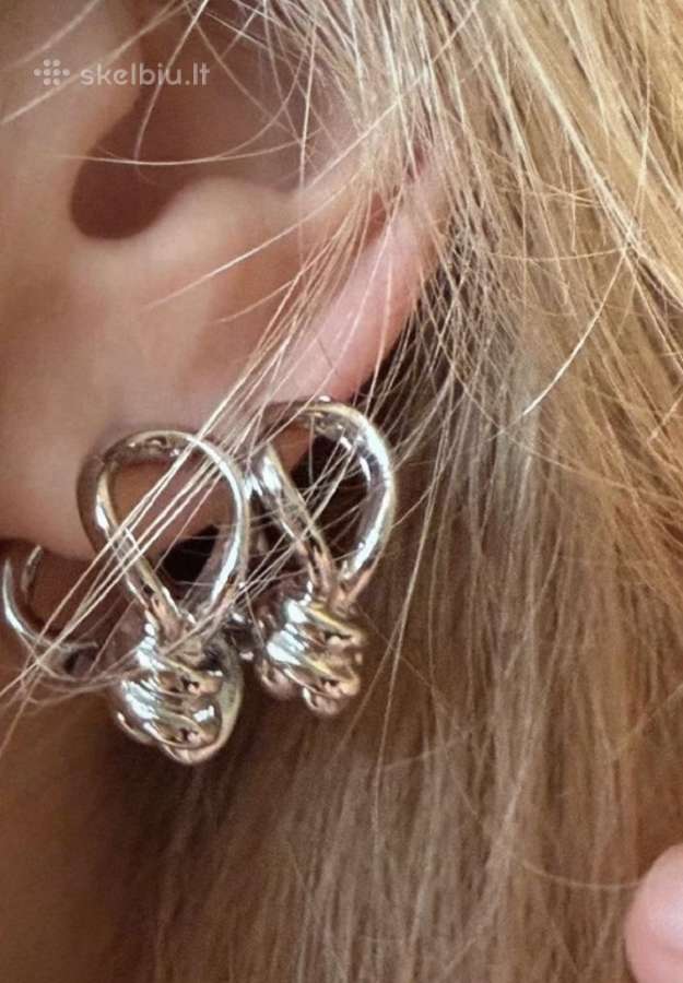 'Tega' tobuli nauji Double Knot auskarai - nuotraukos Nr. 8