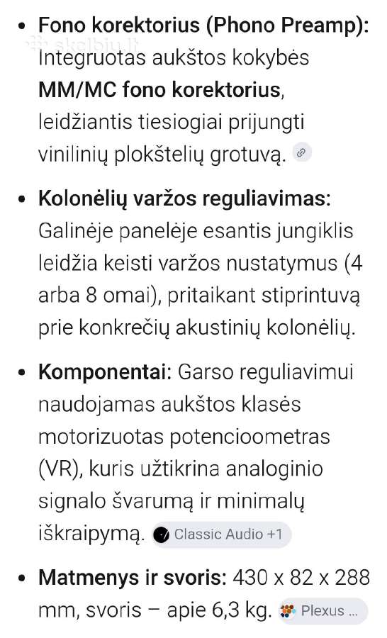 Amc 3025a stiprintuvas - nuotraukos Nr. 7