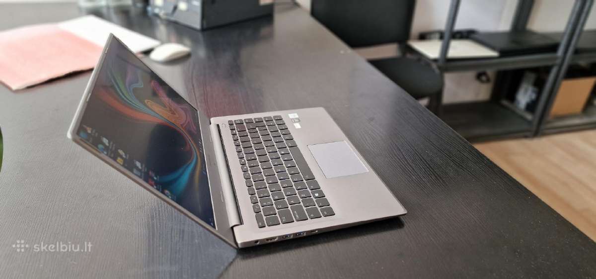 Medion 15.6 Fhd, i7-10510, 12gb, 256 SSD, sv klav. - nuotraukos Nr. 4