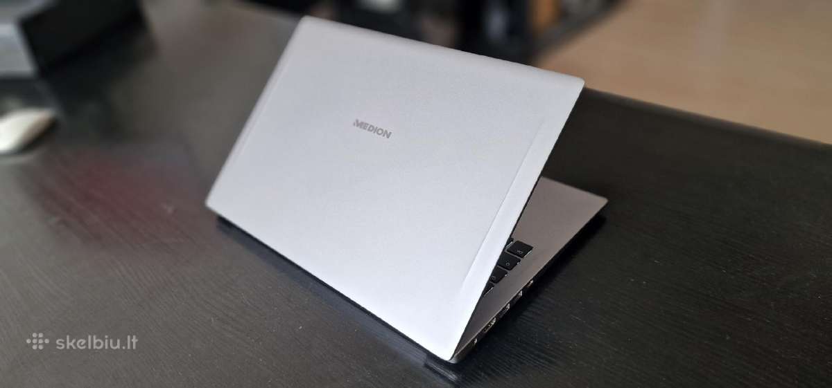 Medion 15.6 Fhd, i7-10510, 12gb, 256 SSD, sv klav. - nuotraukos Nr. 6