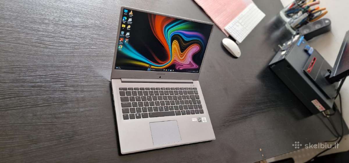 Medion 15.6 Fhd, i7-10510, 12gb, 256 SSD, sv klav. - nuotraukos Nr. 9