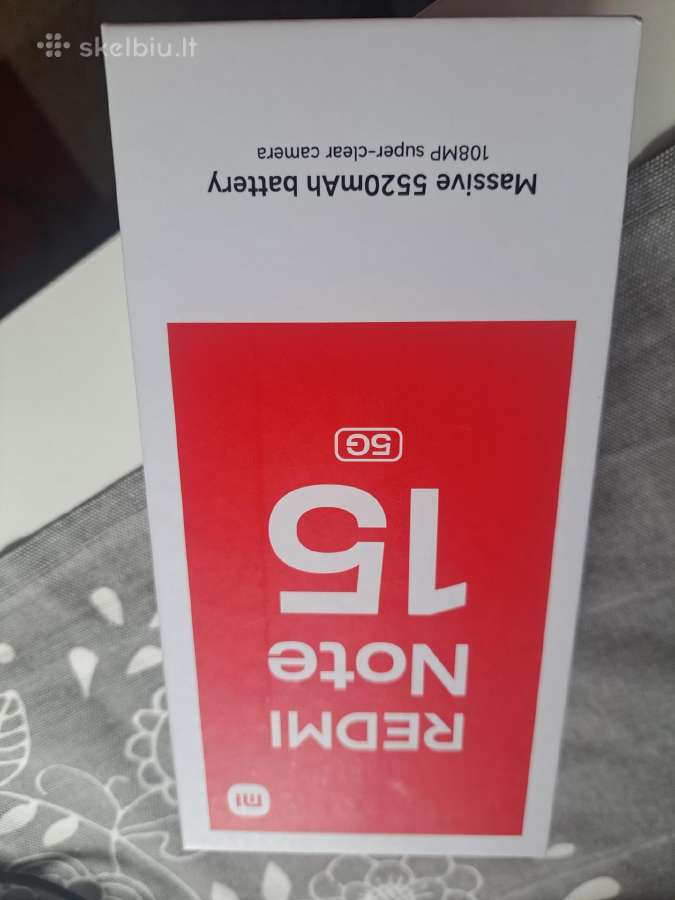 Xiomi Redmi Note 15 5 G Naujas - nuotraukos Nr. 5