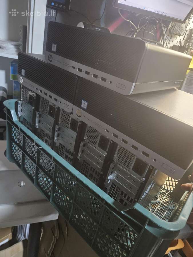 Hp Prodesk 600 G3 Sff i3-6100, 8vnt., veikiantys - nuotraukos Nr. 3