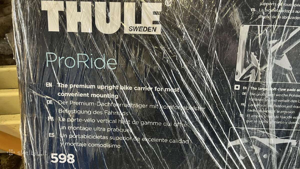 Dviračio laikiklis Thule 598 - nuotraukos Nr. 4