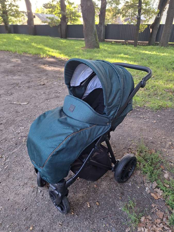 Camarelo Zeo 3in1 vaikiškas vežimėlis - nuotraukos Nr. 5