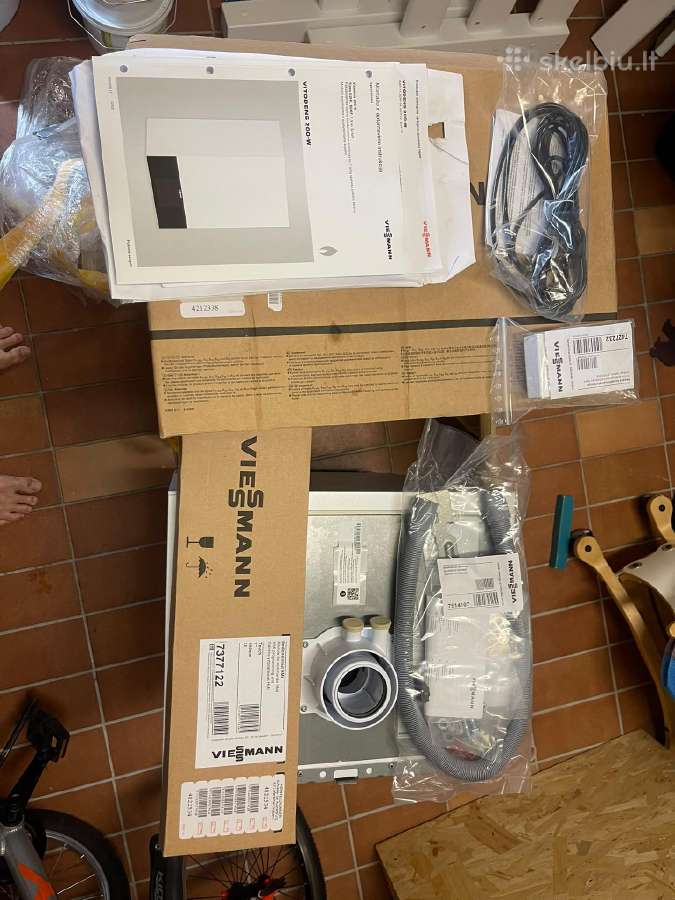 Naujas Viessmann Vitodens 200-w 32 kw katilas - nuotraukos Nr. 6