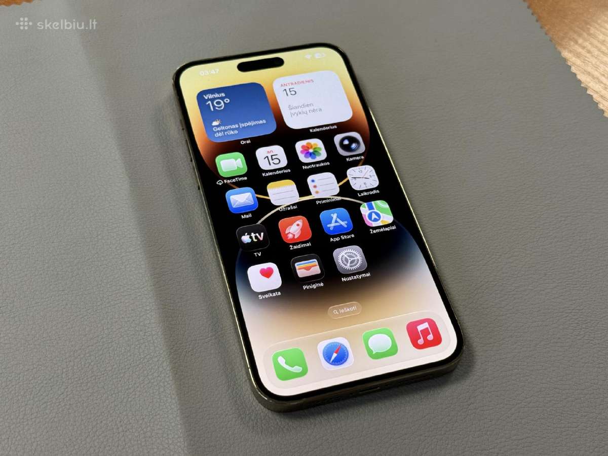 iPhone 14 Pro Max idealus su gera baterija - nuotraukos Nr. 7