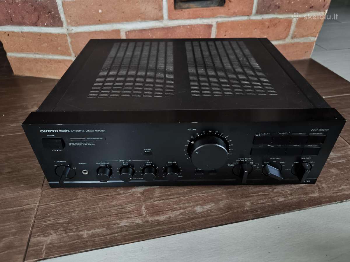 Onkyo Integra A-8170 stiprintuvas - nuotraukos Nr. 8