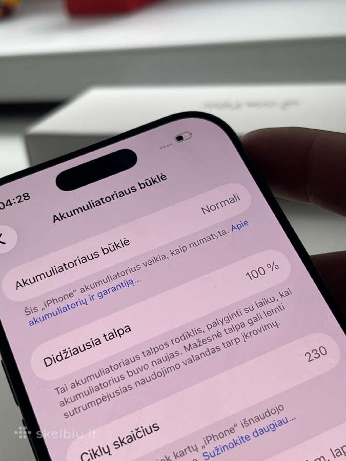 iPhone 17 Pro 256gb Deep Blue - nuotraukos Nr. 7