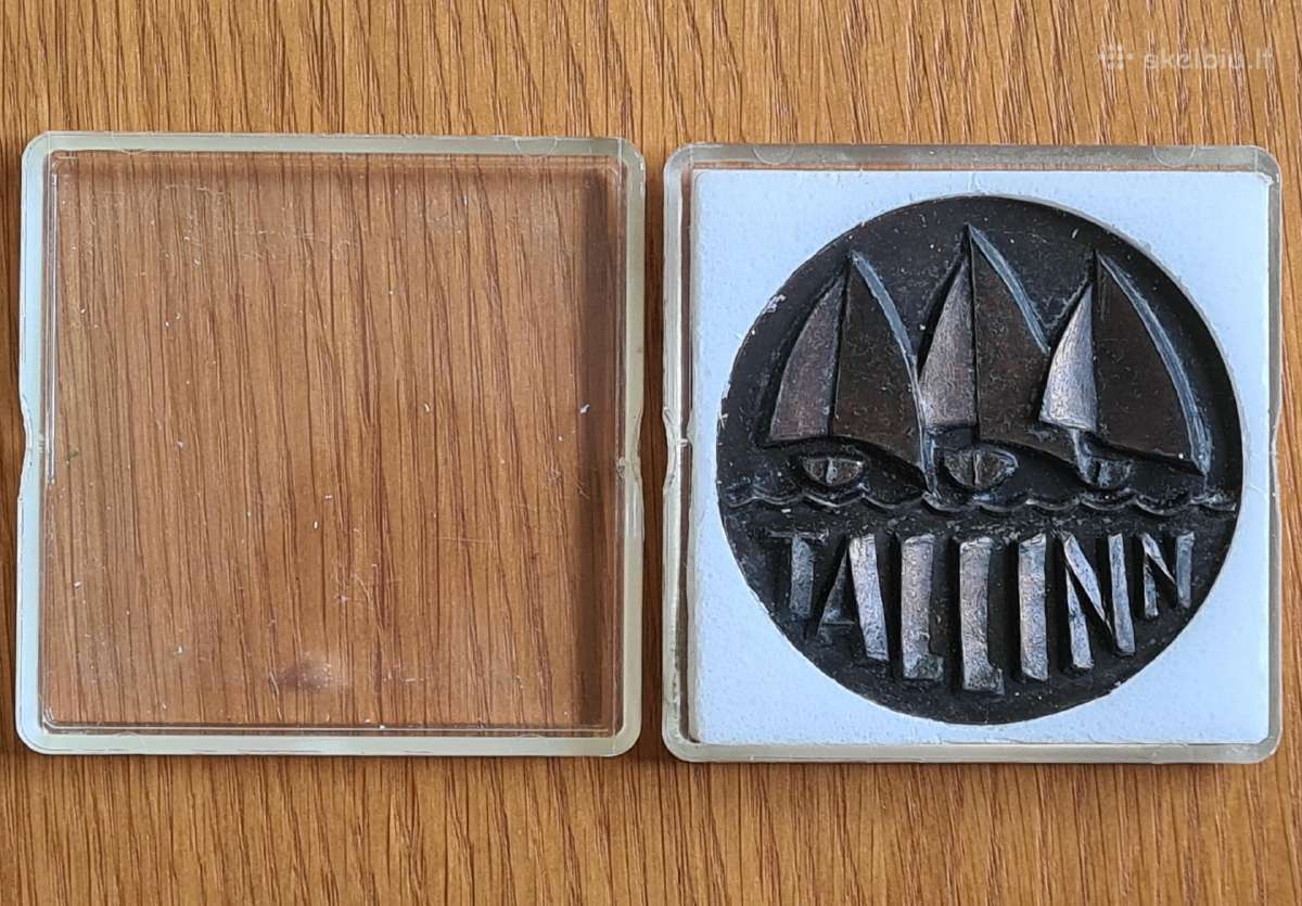 Medalis olimpiadai Taline 1980, olimpiniai žiedai - nuotraukos Nr. 2