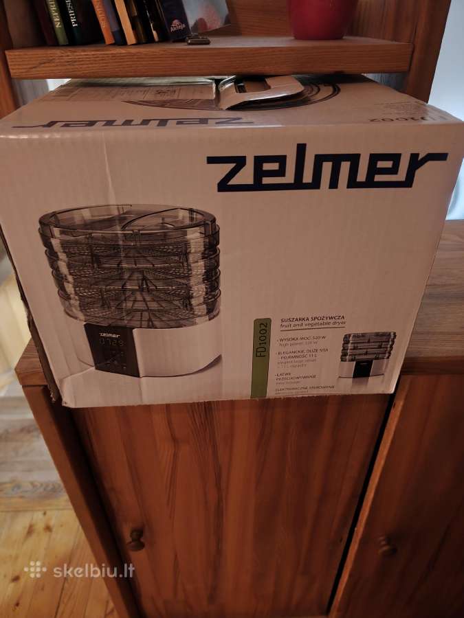 Vaisių ir daržovių džiovyklė zelmer fd1002 - nuotraukos Nr. 2