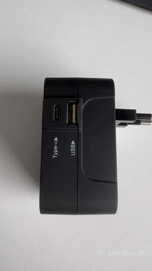 220v adapteris kelioninis Tech-protect Ta300 - nuotraukos Nr. 3