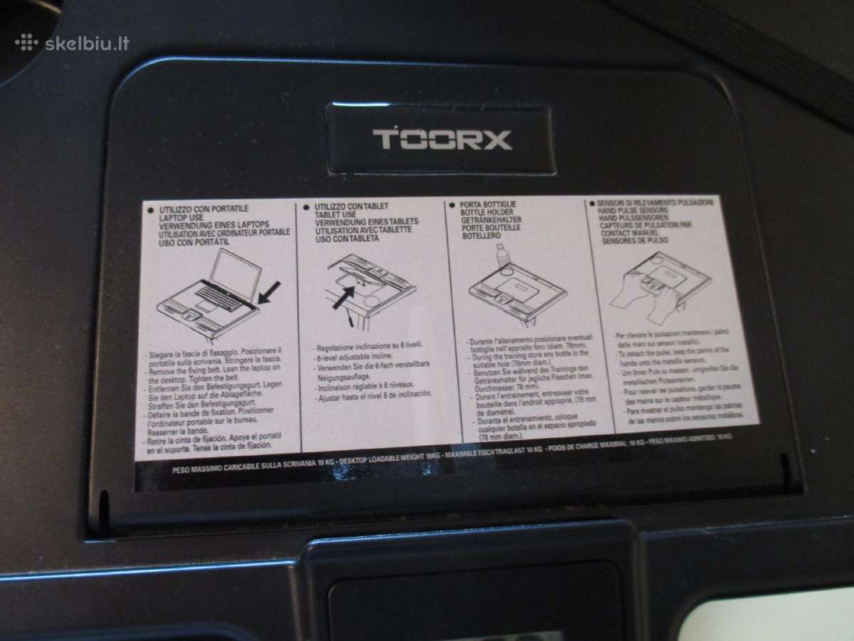 Dviratis treniruoklis Toorx Brx-office-compact - nuotraukos Nr. 6