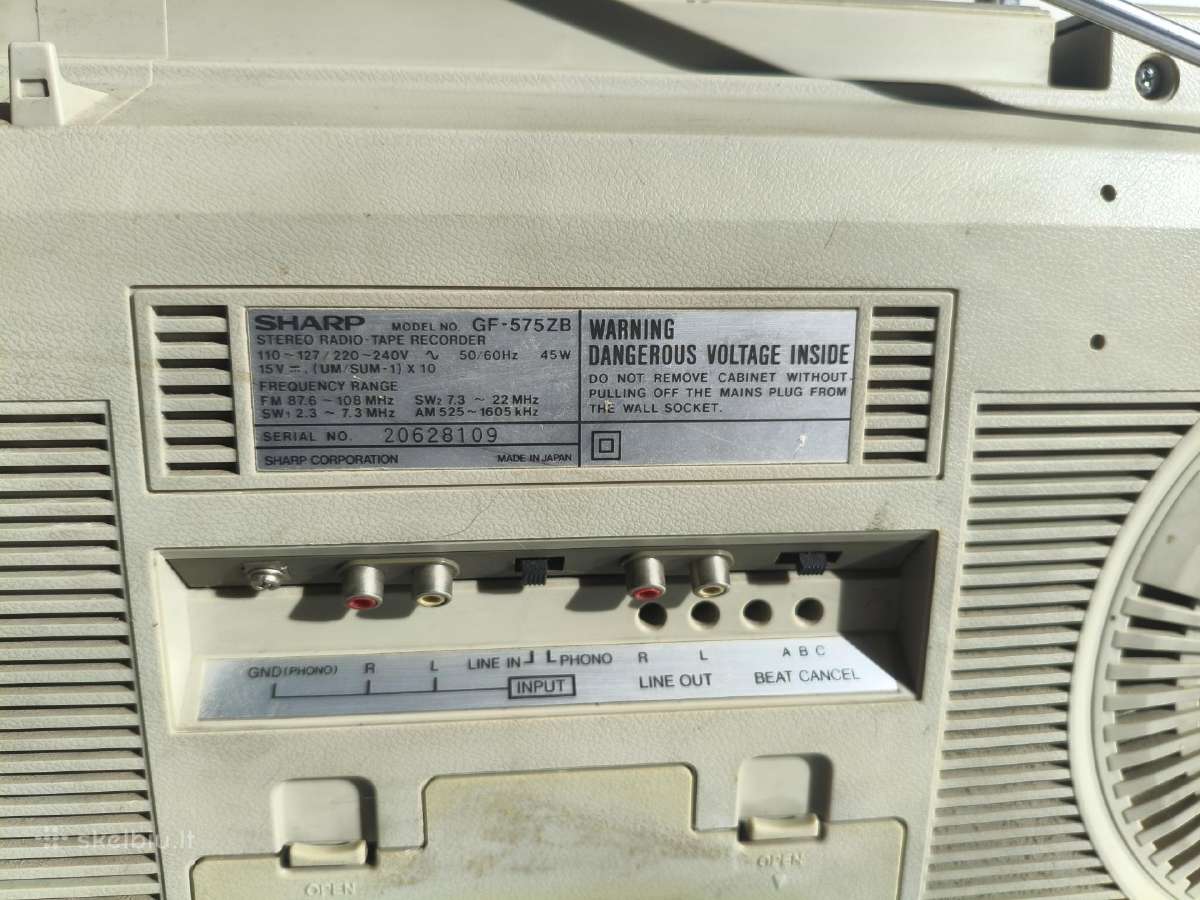 Sharp Gf-575 - nuotraukos Nr. 6