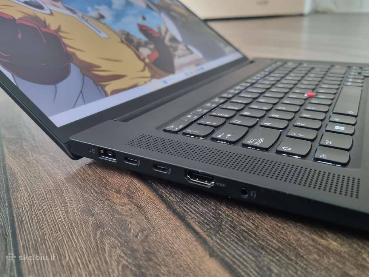 Lenovo Thinkpad X1 Extreme Gen 4 i7 16gb 512gb - nuotraukos Nr. 2