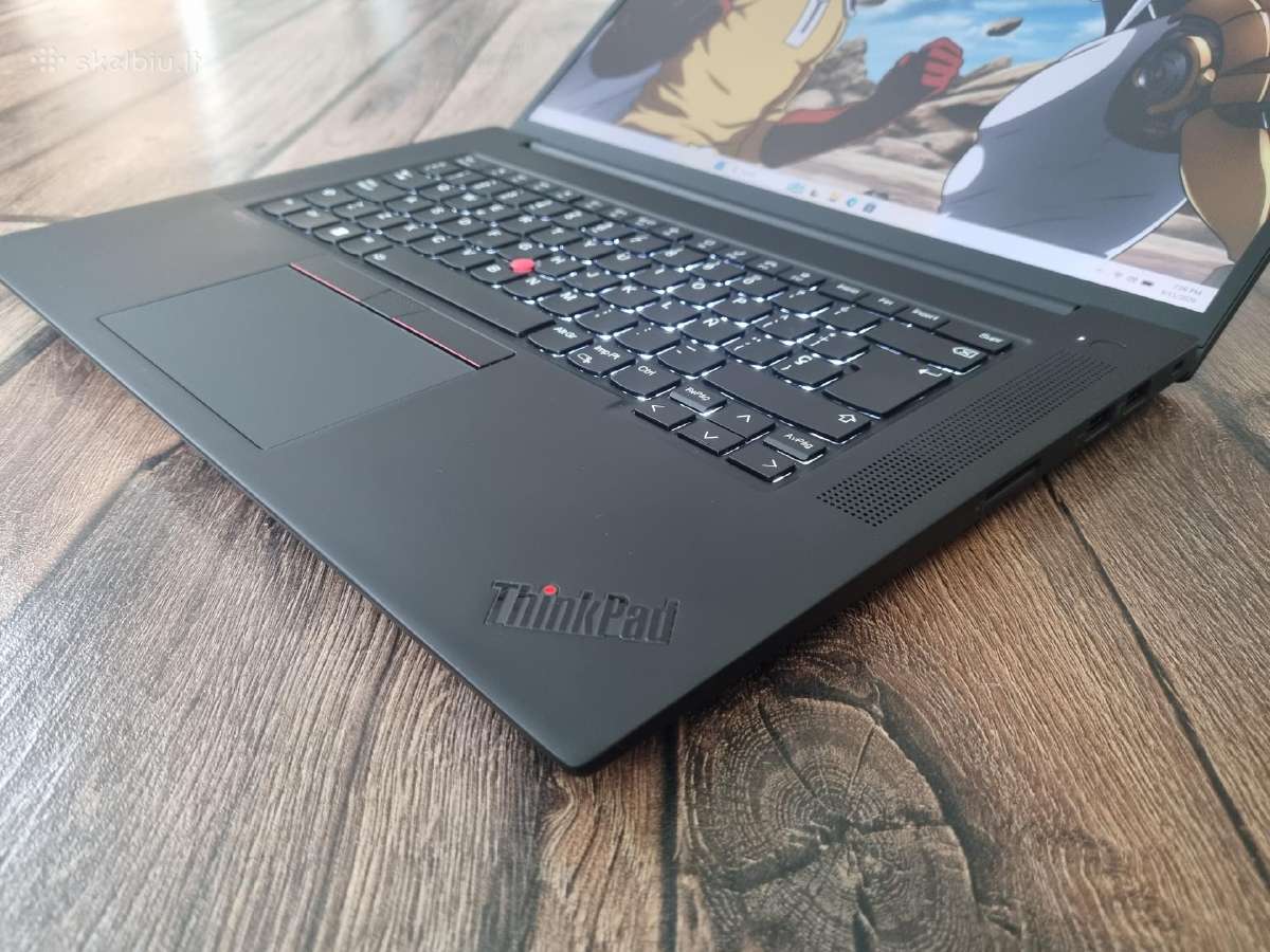 Lenovo Thinkpad X1 Extreme Gen 4 i7 16gb 512gb - nuotraukos Nr. 4