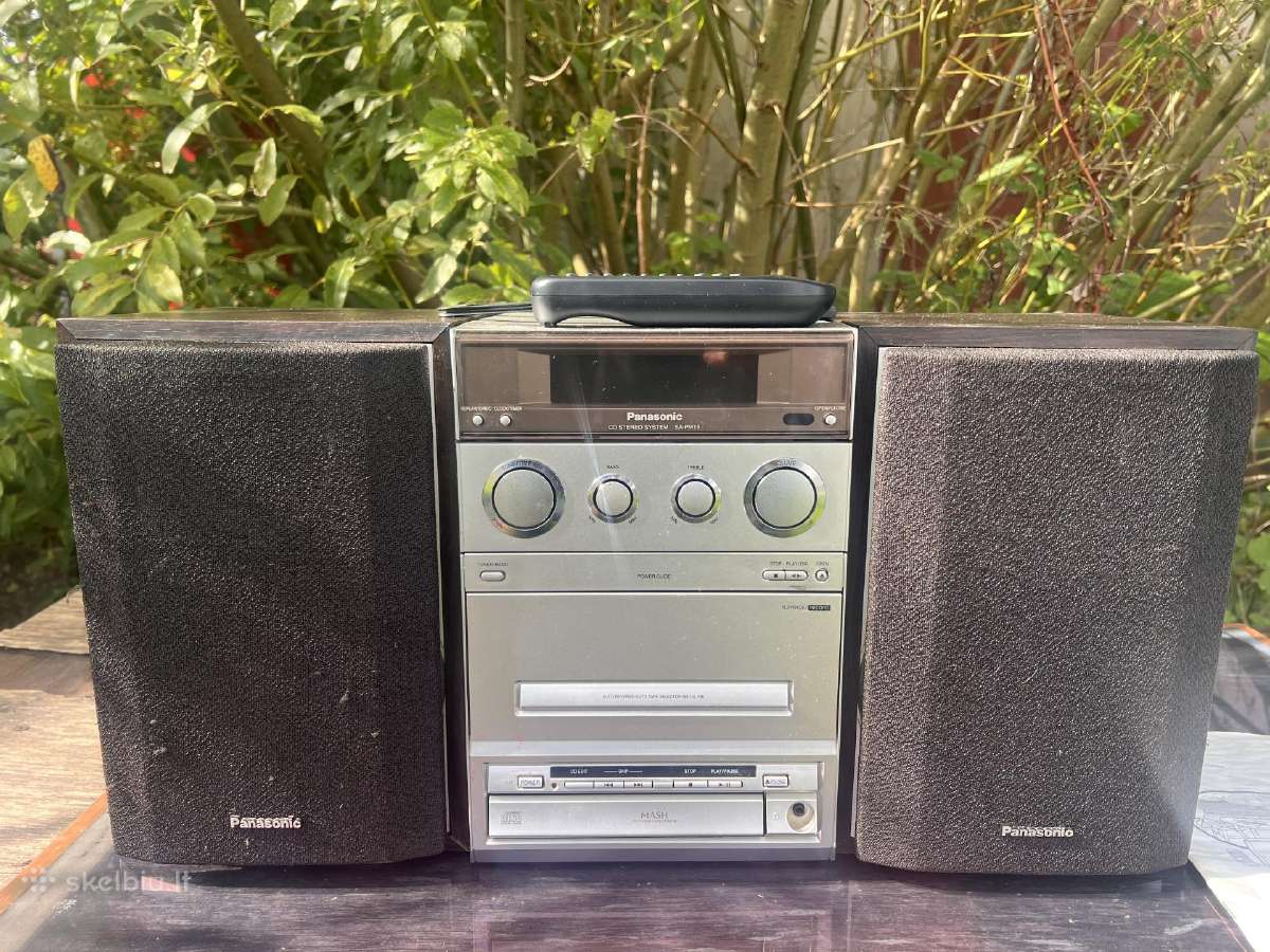 Muzikinis centras Panasonic Sa-mp15 - nuotraukos Nr. 2