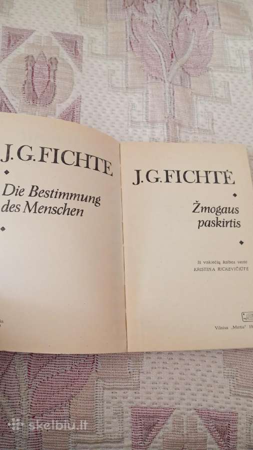 Lametri , Montenis , Fichtė 3 knygos - nuotraukos Nr. 2