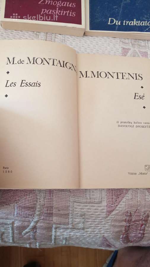 Lametri , Montenis , Fichtė 3 knygos - nuotraukos Nr. 6
