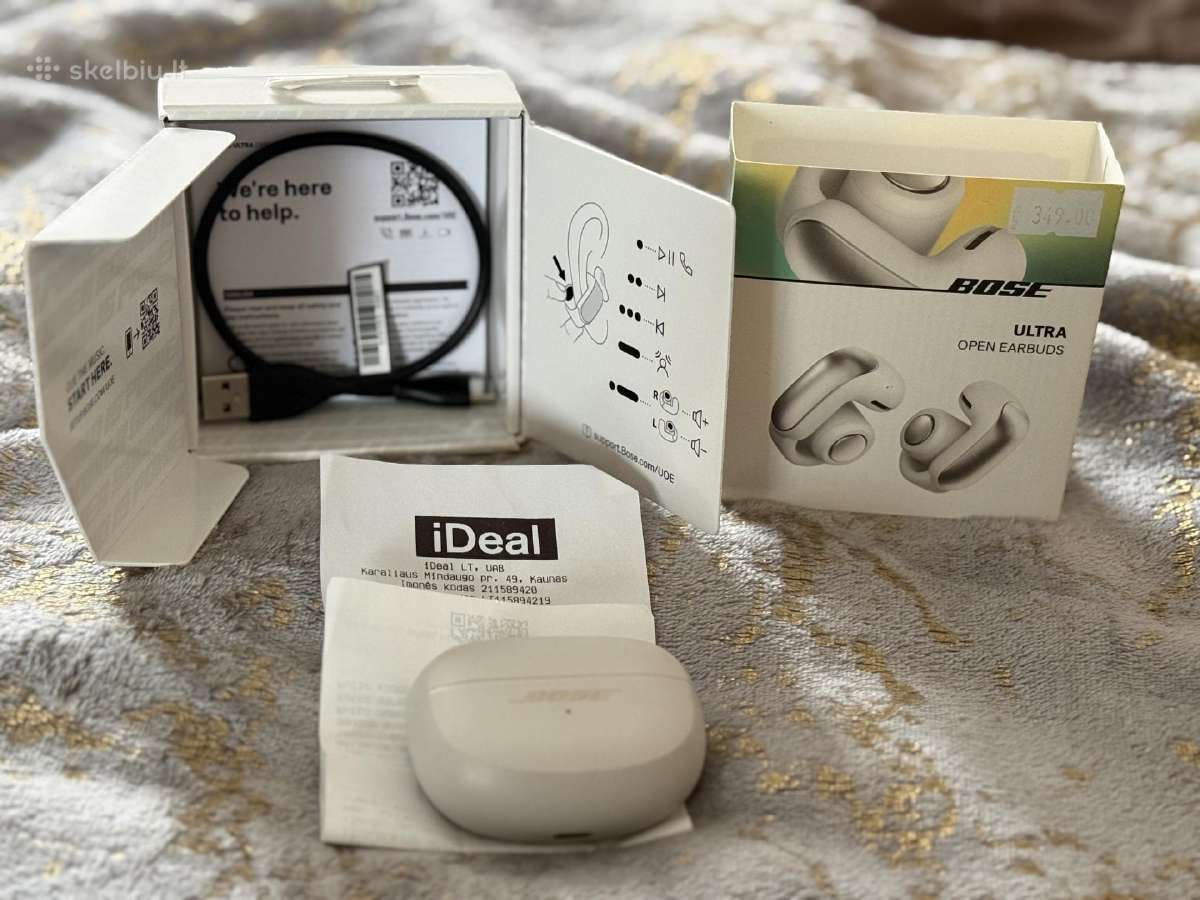 Bose Ultra Open Earbuds belaidės ausinės - nuotraukos Nr. 2