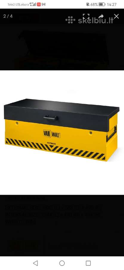 Van Vault Outback plienine irankiu saugojimo deze - nuotraukos Nr. 2