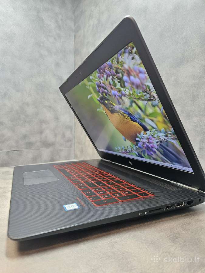 Hp Omen/17.3"fhd/gtx 1050/i5-7/16r/240ssd+320hdd - nuotraukos Nr. 4