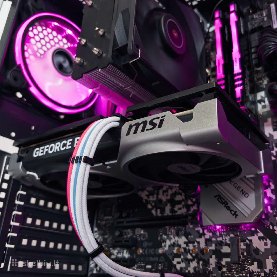 Ryzen 5 5600x B450 32gb Ddr4 1tb Nvme Rtx 5060 Ti - nuotraukos Nr. 7