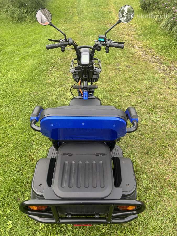 Jinpeng elektrinis triratis 800w – tik 55 km rida - nuotraukos Nr. 7