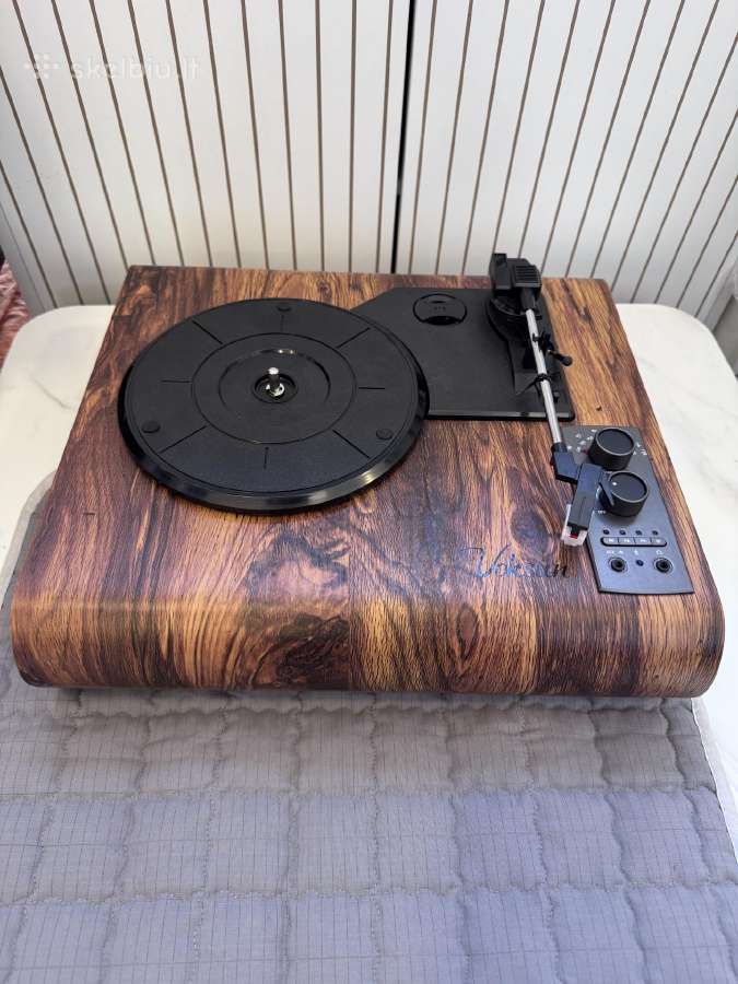 Voksun 1689 retro stiliaus patefonas su Bluetooth - nuotraukos Nr. 2
