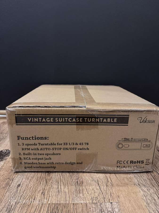 Voksun 1689 retro stiliaus patefonas su Bluetooth - nuotraukos Nr. 6