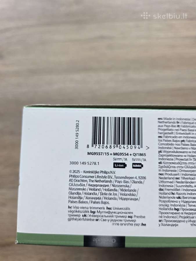 Philips Oneblade Pro 360 Qp6552/30 9000 Series - nuotraukos Nr. 10