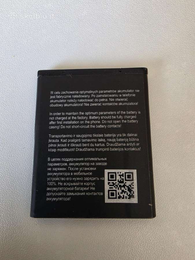 3.7 V Lion 1100 mah baterija Sony Ericson telef - nuotraukos Nr. 2