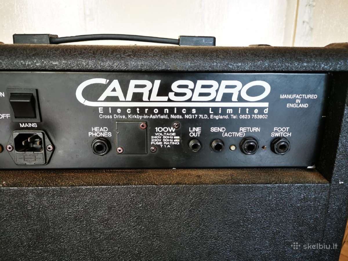 Bosinis kubas Carlsbro Viper 100w - nuotraukos Nr. 3