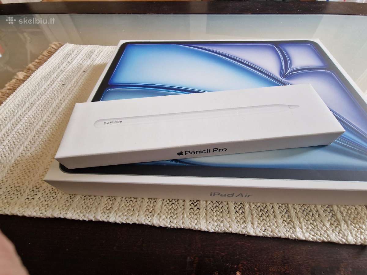 iPad Air 13" M3 256gb + Apple Pencil Pro - nuotraukos Nr. 3