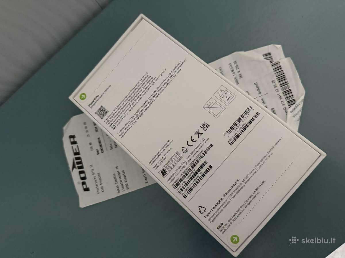Apple iPhone 17 Pro 256gb Naujas - nuotraukos Nr. 2