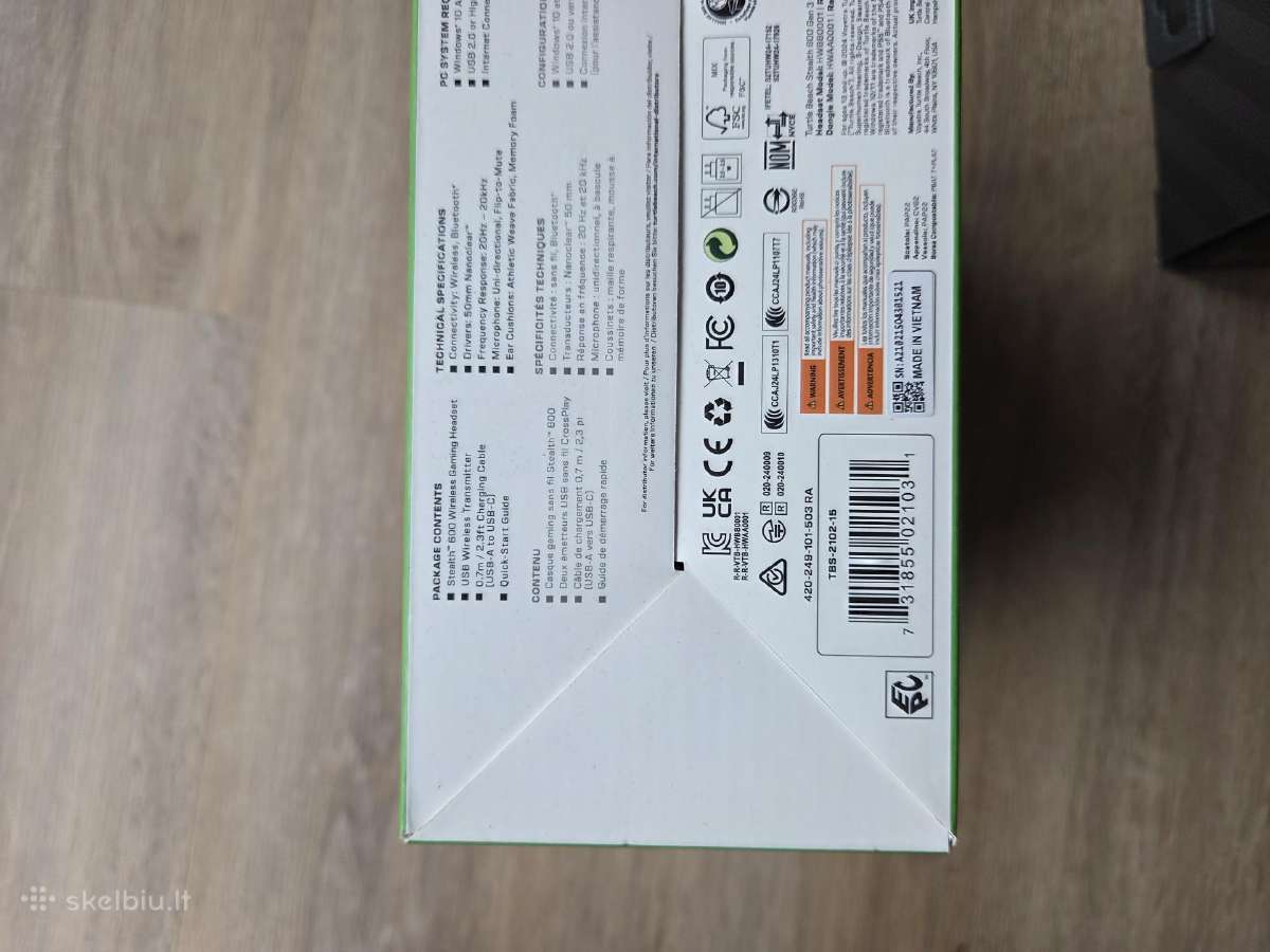 Turtle Beach Stealth Pro Logitech Astro A10 - nuotraukos Nr. 7