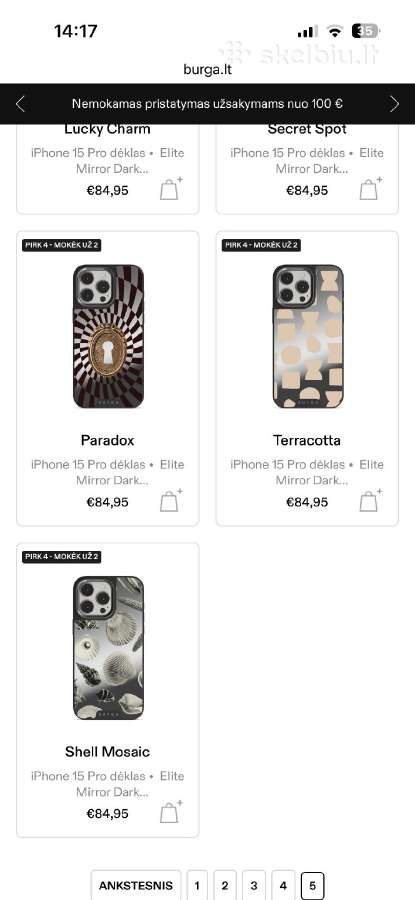 iPhone 15pro 256gb - nuotraukos Nr. 5