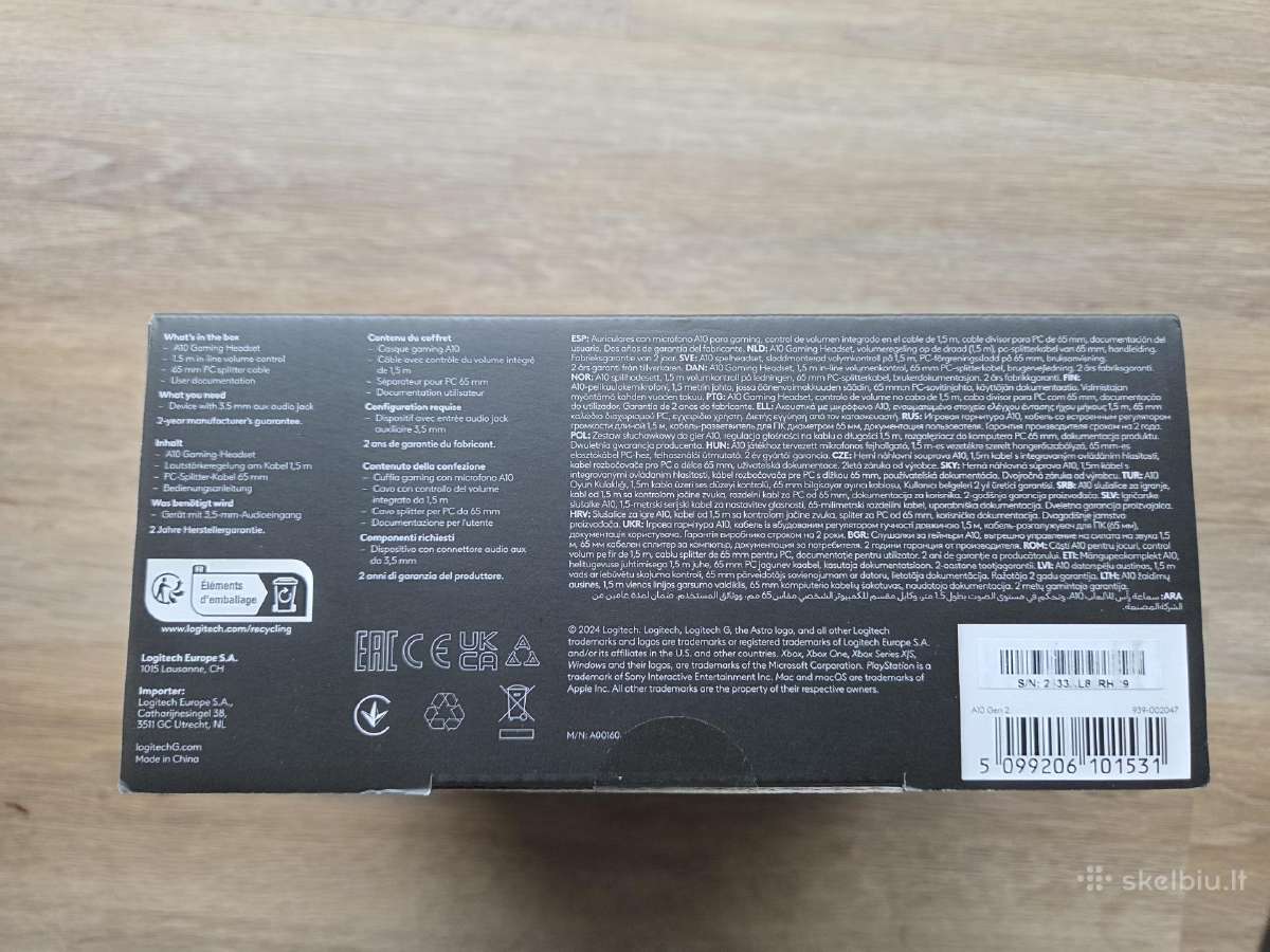 Turtle Beach Stealth Pro Logitech Astro A10 - nuotraukos Nr. 9