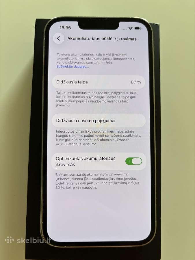 iPhone 13 pro 256 GB - nuotraukos Nr. 2