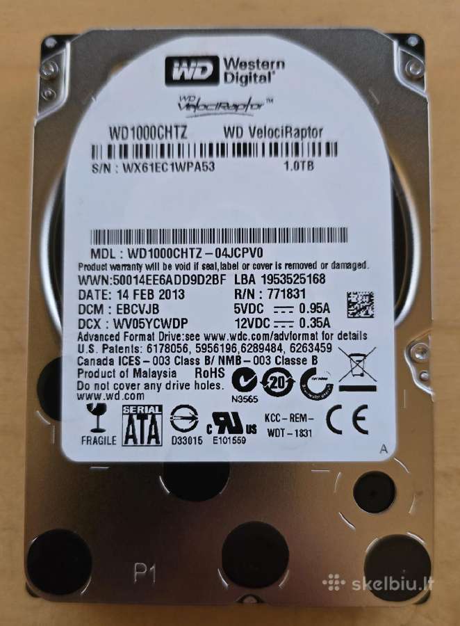 2.5" Sata HDD laptopams desktopams serveriams Nvr - nuotraukos Nr. 13