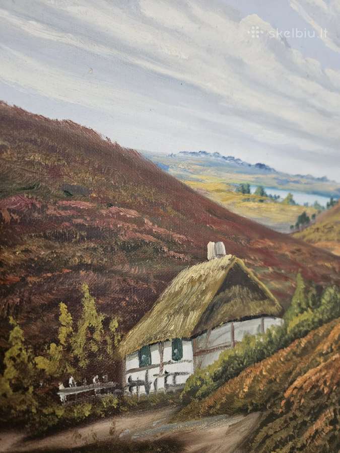 Antikvarinis paveikslas 63x83 - nuotraukos Nr. 2