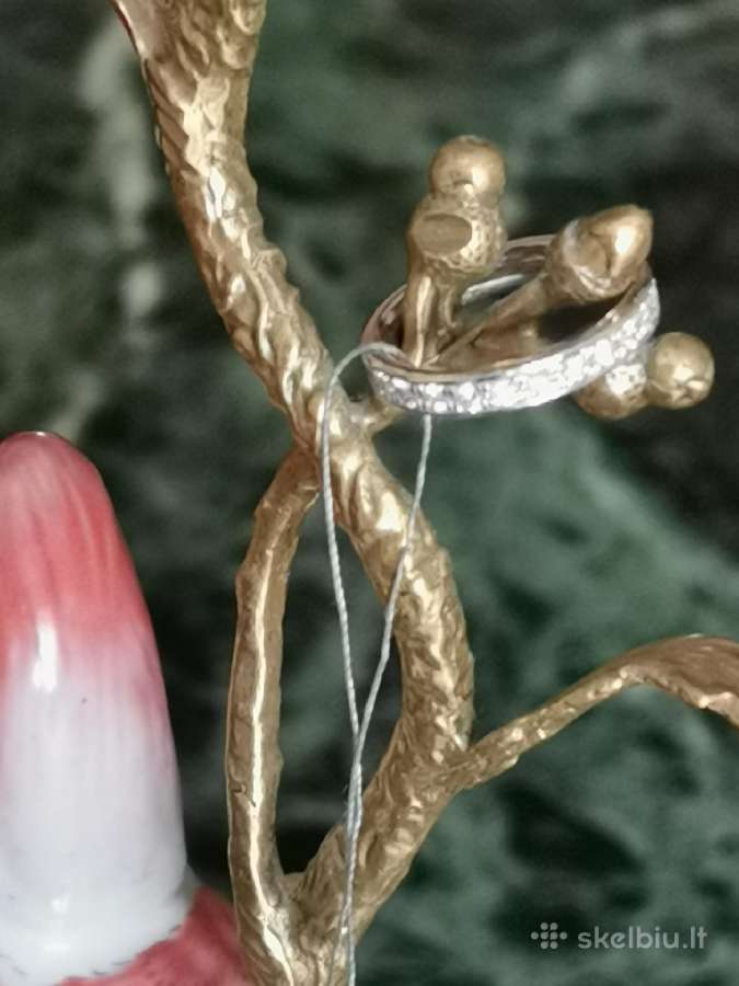 Sertifikuotas žiedas su 0,75 ct briliantų - nuotraukos Nr. 15