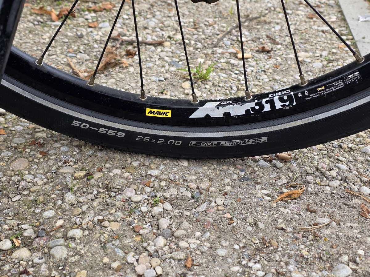 Cube 26" dviratis (XS / 14" rėmas) Shimano SLX - nuotraukos Nr. 8