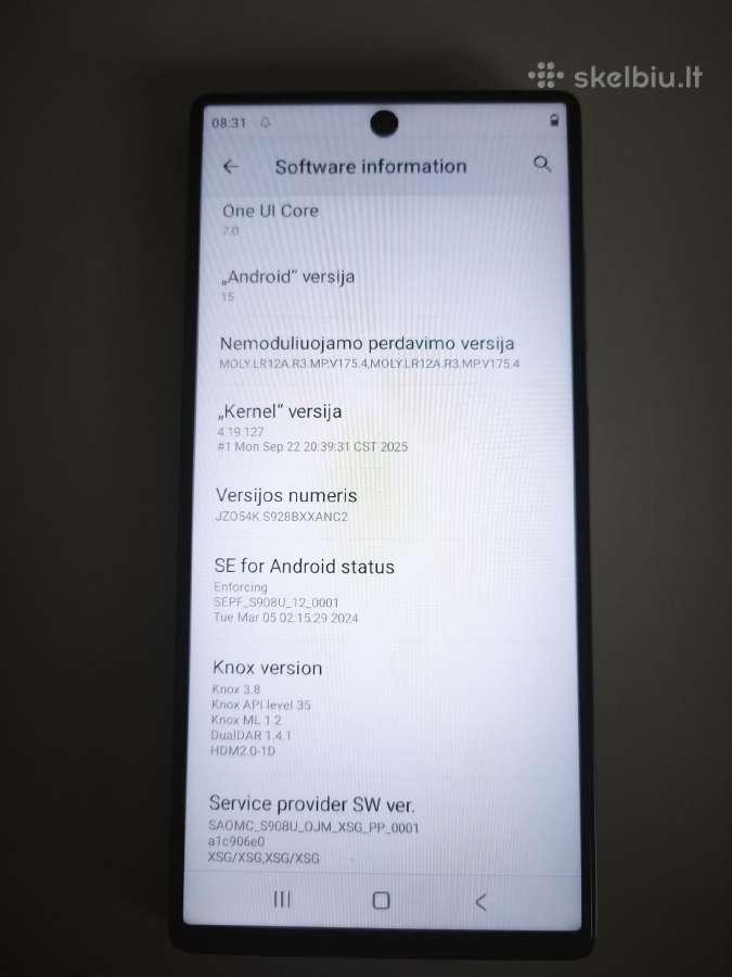 Samsung Galaxy S25 Ultra - nuotraukos Nr. 7