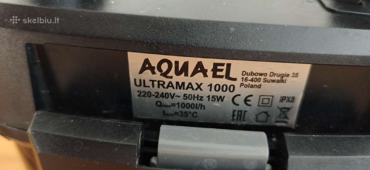 Aquael ultramax 1000 - nuotraukos Nr. 2