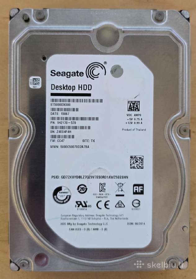 3.5" Sata HDD 1tb 2tb 3tb 4tb 6tb 8tb 10-32tb - nuotraukos Nr. 33