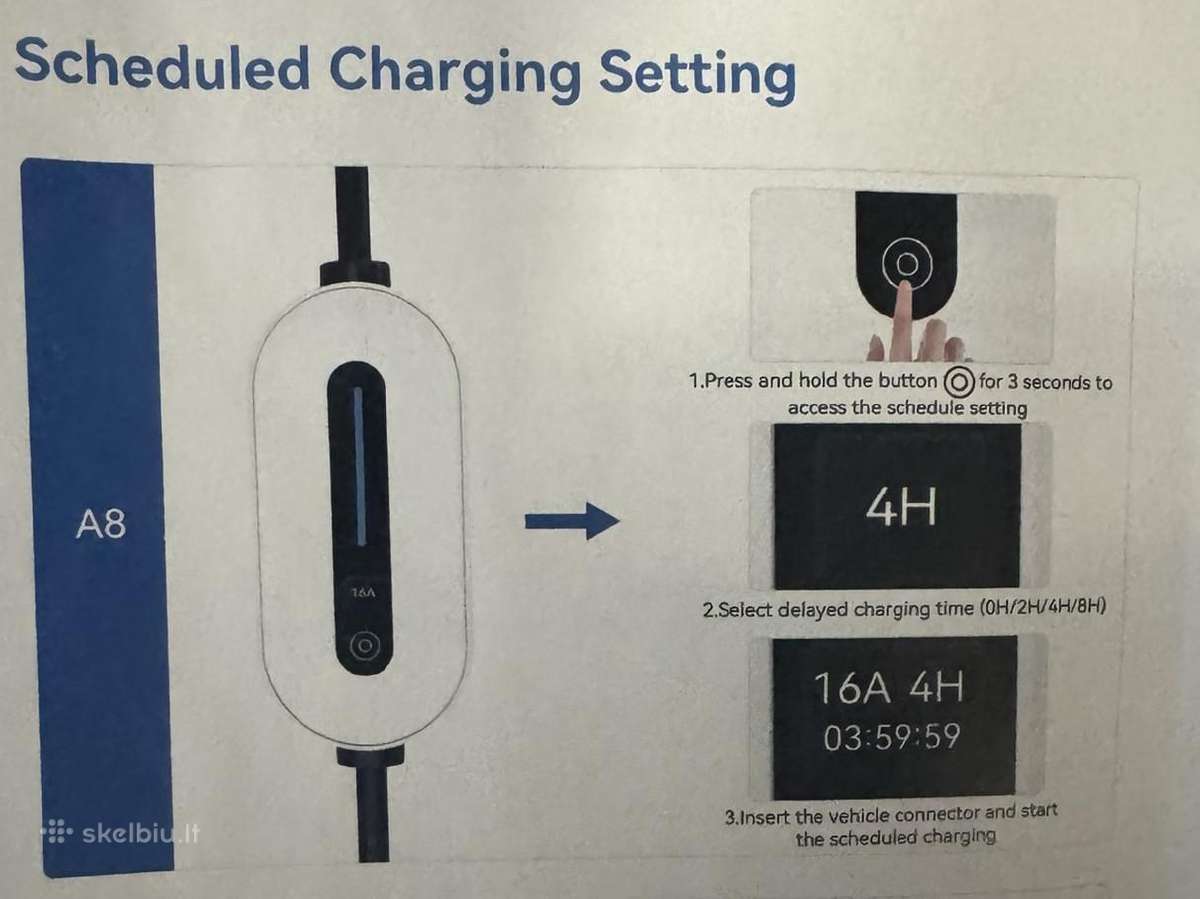 Tesla Usa (JAV) kroviklis 8-16a Naujas - nuotraukos Nr. 6