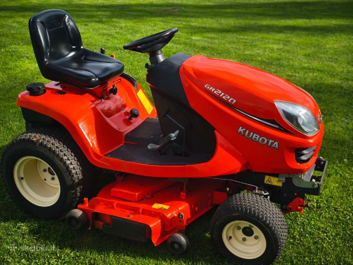 Kubota gr2120 4x4 dyzelis - nuotraukos Nr. 4